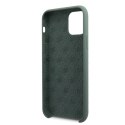 Oryginalne Etui Guess do iPhone 11 Pro Max khaki hard case Silicone Tone On Tone
