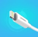 Ugreen kabel przewód USB - Lightning MFI 1m 2,4A biały