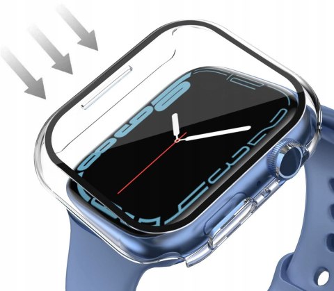 Etui ze szkłem Braders do Apple Watch 7 (41mm)