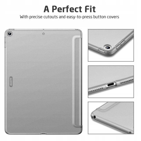 Etui ESR Rebound do iPad 7 / 8 (10.2) Silver Grey