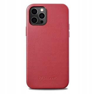 Etui ICarer Case Leather do iPhone 12 Pro Max