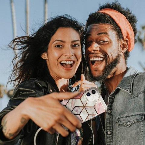 Etui Marble do iPhone 7 / 8 / SE 2020 Pink