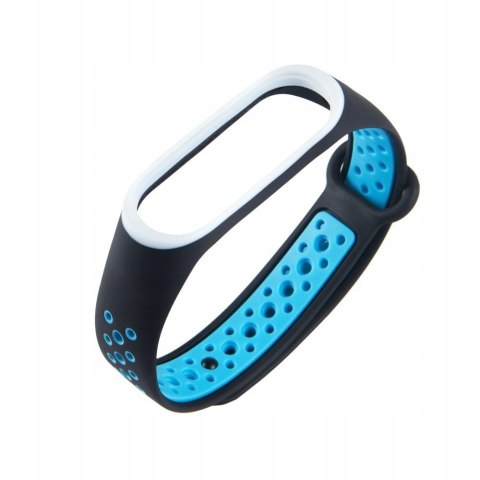 Opaska do Xiaomi Mi Band 4 / 3 czarno-niebieski