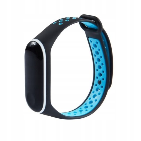 Opaska do Xiaomi Mi Band 4 / 3 czarno-niebieski