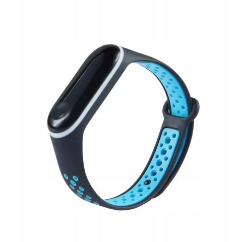 Opaska do Xiaomi Mi Band 4 / 3 czarno-niebieski