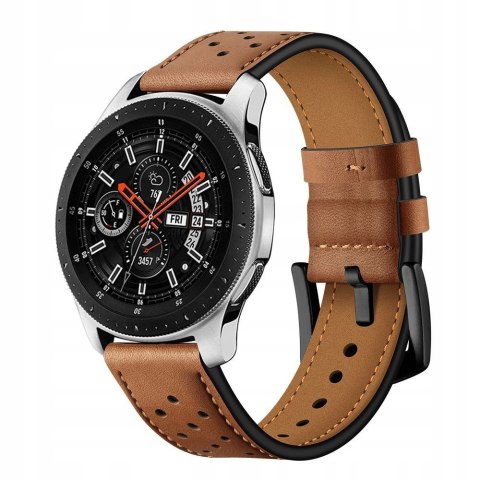 Pasek ze skóry do Samsung Galaxy Watch 46mm Brown