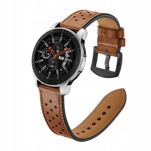 Pasek ze skóry do Samsung Galaxy Watch 46mm Brown