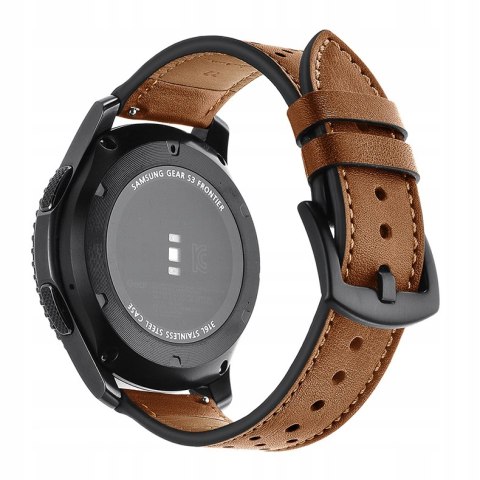 Pasek ze skóry do Samsung Galaxy Watch 46mm Brown