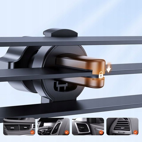 Uchwyt Joyroom do Kratki Vent Car Mount Black
