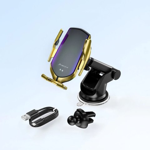 Uchwyt samochodowy R2 z ładowarką indukcyjną