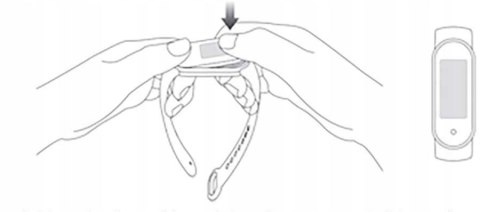 Ciemnoniebieski pasek sportowy do Xiaomi Mi Band 5