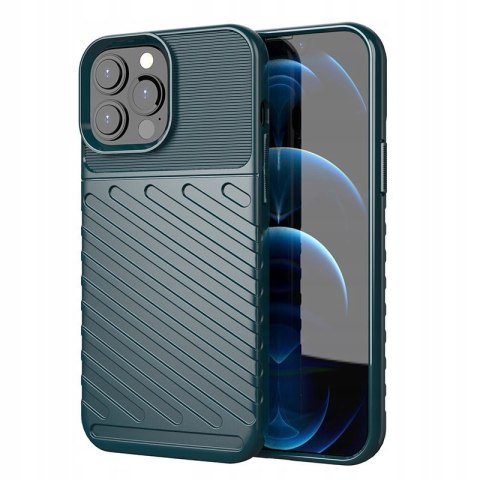 Etui Thunder Case do iPhone 13 Pro Max zielony