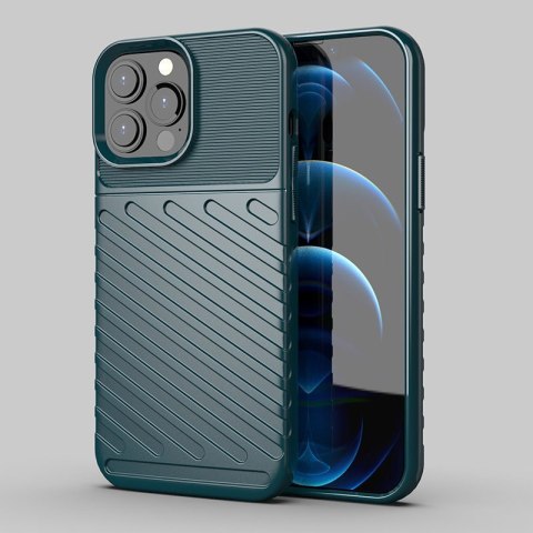 Etui Thunder Case do iPhone 13 Pro Max zielony