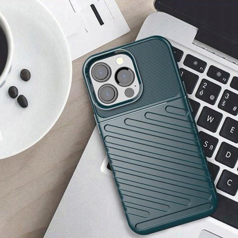 Etui Thunder Case do iPhone 13 Pro zielony