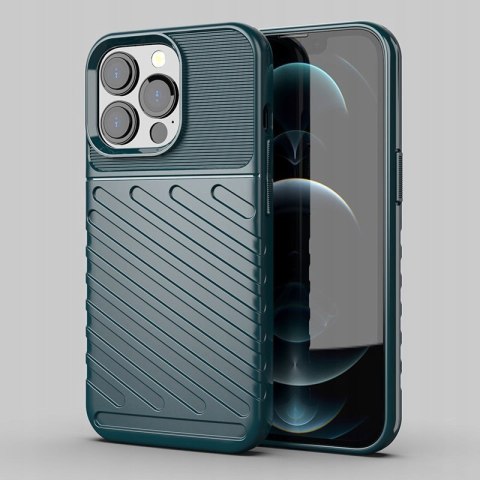 Etui Thunder Case do iPhone 13 Pro zielony