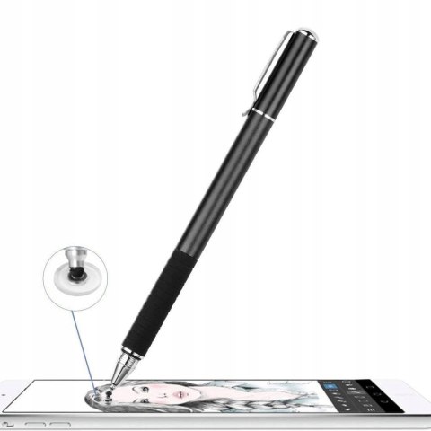 Rysik Stylus Pen do Telefonu / Tabletu Srebrny