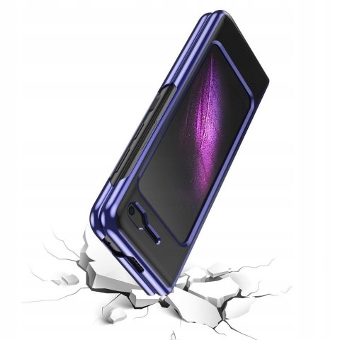 Etui z ramką do Samsung Galaxy Fold niebieski