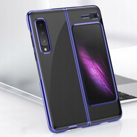 Etui z ramką do Samsung Galaxy Fold niebieski