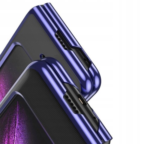 Etui z ramką do Samsung Galaxy Fold niebieski