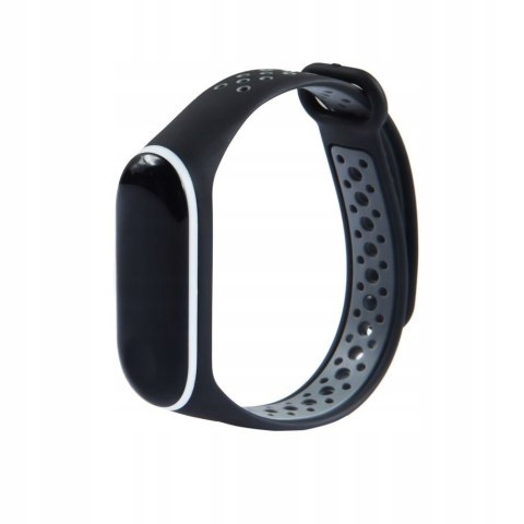 Opaska do Xiaomi Mi Band 4 / 3 czarno-szary