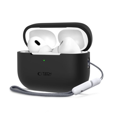 TECH-PROTECT SILICONE APPLE AIRPODS PRO 1 / 2 BLACK