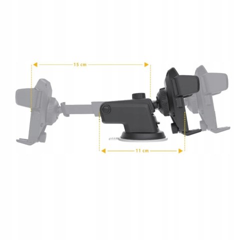 Uchwyt Samochodowy V2 Dash & Windshield