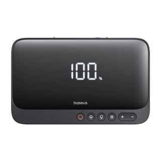 Jump starter Baseus Super Energy BS-CH013 4w1 600A z latarką / powerbankiem 6000mAh / kompresorem - czarny