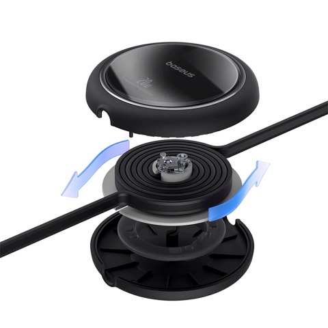 Kabel Baseus Free2Pull zwijany USB-C / Lightning 20W 1m - czarny