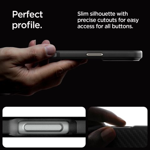 SPIGEN ENZO ARAMID MAG MAGSAFE IPHONE 16 PRO MAX BLACK/NATURAL