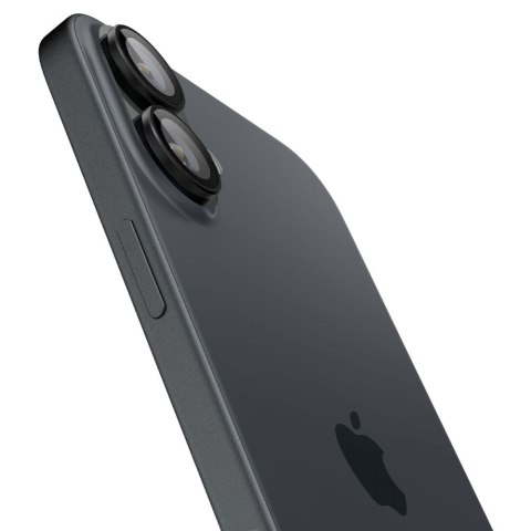 OSŁONA APARATU SPIGEN OPTIK PRO GLAS.TR "EZ FIT" CAMERA PROTECTOR 2-PACK IPHONE 16 / 16 PLUS BLACK