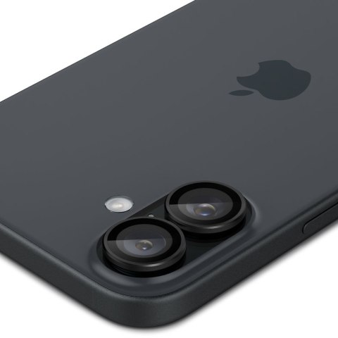 OSŁONA APARATU SPIGEN OPTIK PRO GLAS.TR "EZ FIT" CAMERA PROTECTOR 2-PACK IPHONE 16 / 16 PLUS BLACK