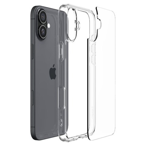 SPIGEN ULTRA HYBRID IPHONE 16 CRYSTAL CLEAR