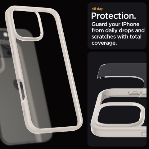 SPIGEN ULTRA HYBRID IPHONE 16 PRO NATURAL TITANIUM