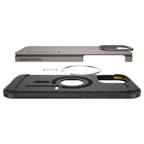 SPIGEN TOUGH ARMOR MAG MAGSAFE IPHONE 16 PRO GUNMETAL