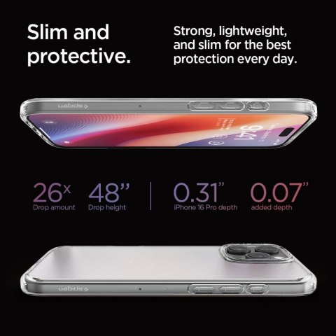 SPIGEN ULTRA HYBRID IPHONE 16 PRO FROST CLEAR