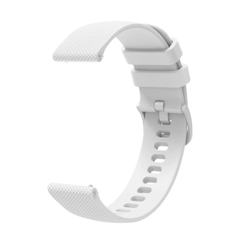 Pasek silikonowy do Huawei Watch GT2 / GT3 42mm - biały
