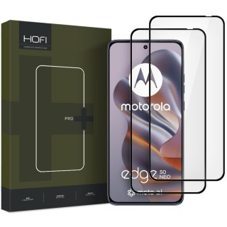 SZKŁO HARTOWANE HOFI GLASS PRO+ 2-PACK MOTOROLA EDGE 50 NEO BLACK