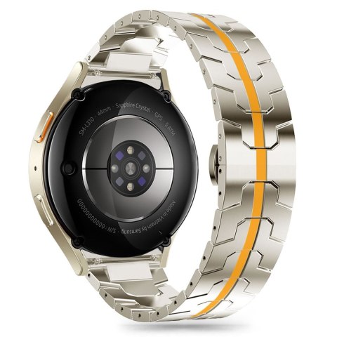 TECH-PROTECT STAINLESS LINE SAMSUNG GALAXY WATCH 4 / 5 / 5 PRO / 6 / 7 / FE TITANIUM/ORANGE