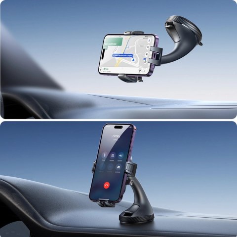 Uchwyt Joyroom JR-OK6 zaciskowy na telefon na szybę - czarny