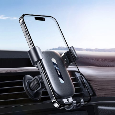 Uchwyt Joyroom JR-ZS392 na telefon grawitacyjny na kratkę nawiewu - czarny