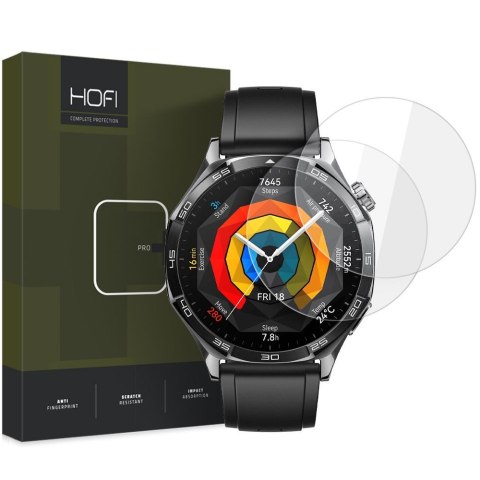 SZKŁO HARTOWANE HOFI GLASS PRO+ 2-PACK HUAWEI WATCH GT 5 (46 MM) CLEAR