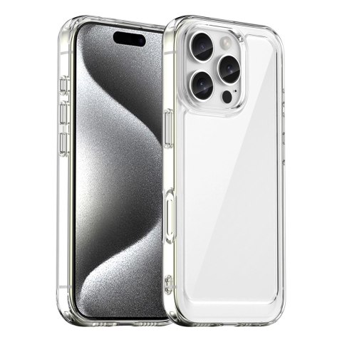 Etui Outer Space Case z żelową ramką do iPhone 16 Pro - przezroczyste