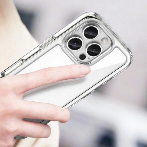 Etui Outer Space Case z żelową ramką do iPhone 16 Pro - przezroczyste