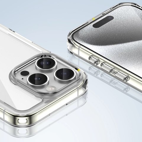 Etui Outer Space Case z żelową ramką do iPhone 16 Pro - przezroczyste