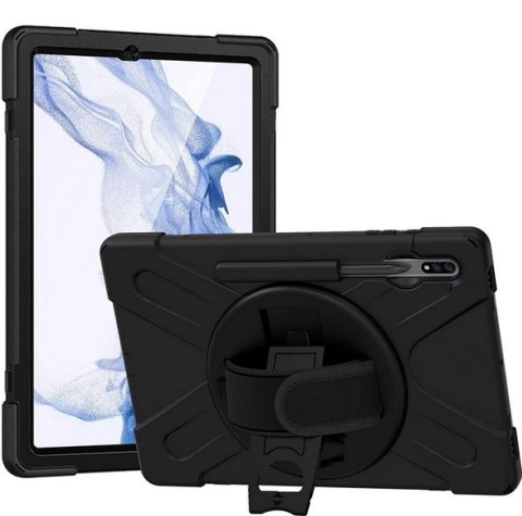 Etui pancerne 360 obudowa Samsung Tab S7 FE / S9 FE Plus / S8+ / S7+ 12.4