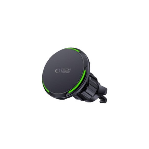 TECH-PROTECT MM15W-V6 QI2 MAGNETIC MAGSAFE DASHBOARD & VENT CAR MOUNT WIRELESS CHARGER 15W BLACK