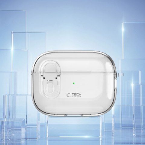 TECH-PROTECT SLIM HOOK APPLE AIRPODS PRO 1 / 2 CLEAR