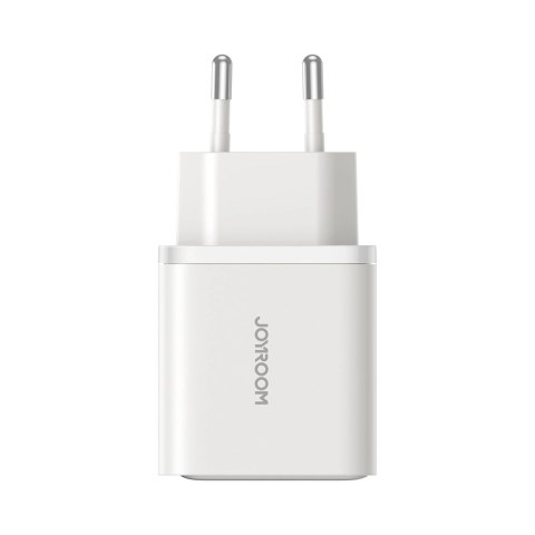 Ładowarka Joyroom JR-TCF15 sieciowa USB-C / USB-A 30W - biała