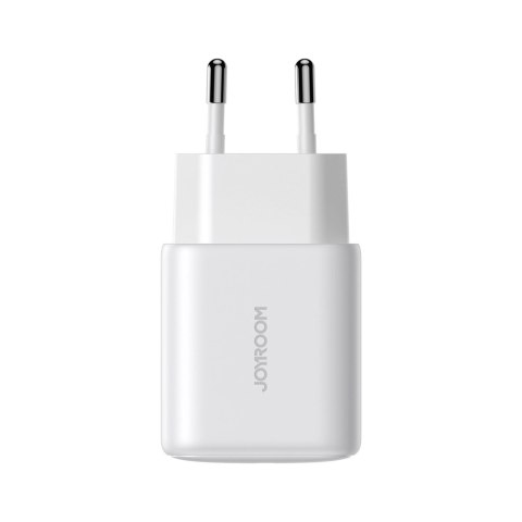 Ładowarka Joyroom JR-TCF20 sieciowa USB-C PD 20W - biała + kabel USB-C / Lightning 1m