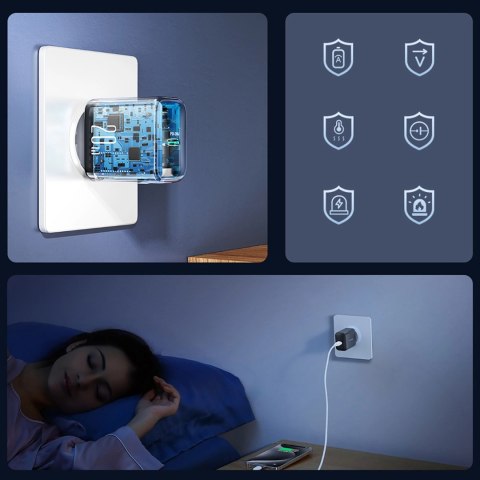 Ładowarka Joyroom JR-TCF20 sieciowa USB-C PD 20W - czarna